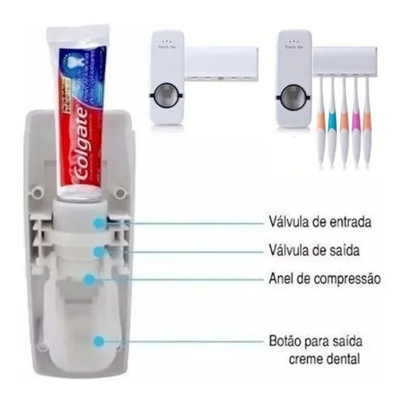 Aplicador Automático de Pasta de Dente